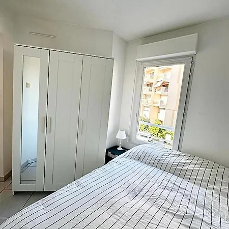 شقة 2p Full Center Juan Les Pins Near Sea Parking أنتيب