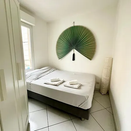 2p Full Center Juan Les Pins Near Sea Parking شقة